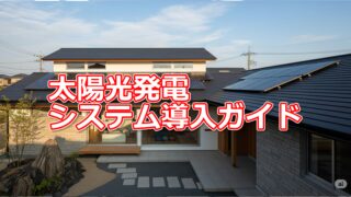 住宅で実現する自家消費型太陽光発電システムの導入ガイド
