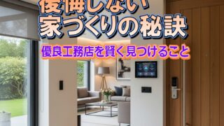 【後悔しない家づくり】秘訣は優良工務店を“賢く”見つけ出すこと!