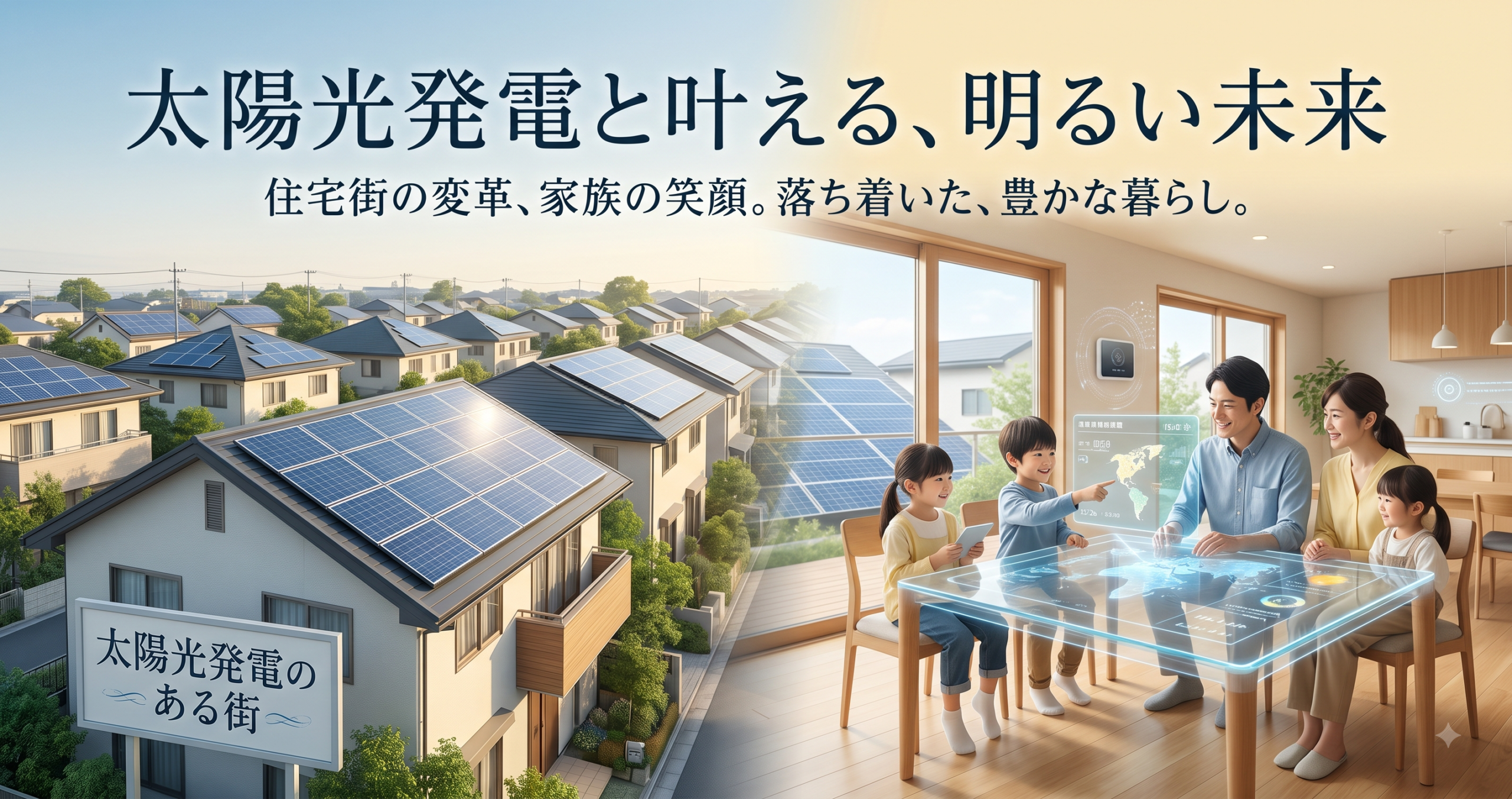 太陽光|太陽光発電で拓く豊かで明るい未来！持続可能で経済的なスマートライフ