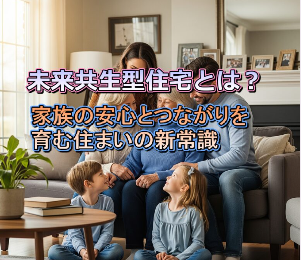 【次世代住宅】未来共生型住宅とは？家族の安心とつながりを育む住まいづくり